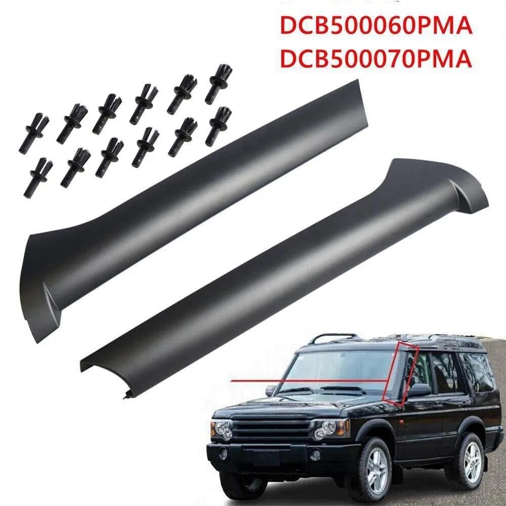 Striscia Tenuta Portiera 1 Paio Modanature Montanti Esterni Parabrezza Anteriore Lato Per Land Per Rover Per Discovery 2 1999-2004 DCB500060PMA DCB500070PMA Guarnizioni