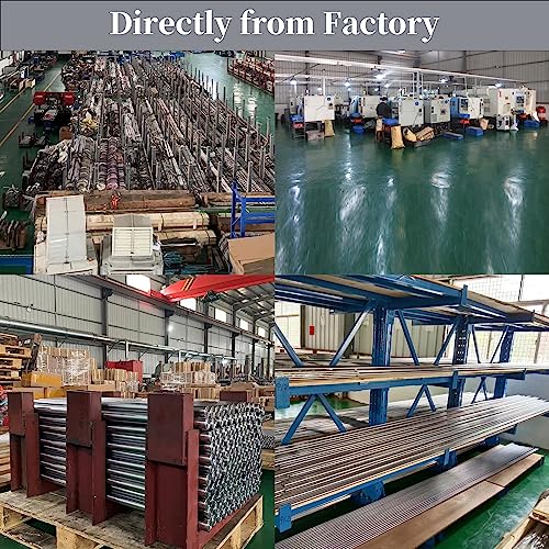 Vigorous 23030011 2Pcs 10Mm X 300Mm (0.394 X 11.81 Inches) Vigorous Linear Motion Rods, Case Hardened Chrome Shaft Linear Rail Guide Shaft thumb #6
