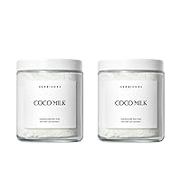 Vista 1 de HERBIVORE Coconut Milk Bath Soak Deeply Hydrating + Skin Softening, Soothing Light Coconut Scent, Vegan, Plant-Based
