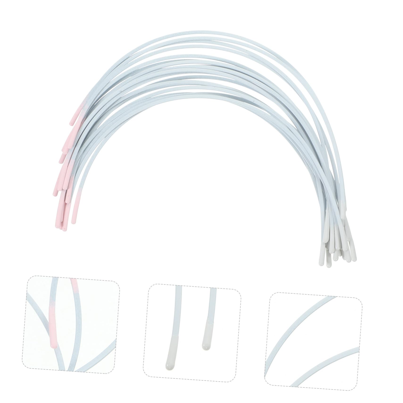 BELLIFFY Metal Underwire for Bras Bra Underwire Repair Underwire Spines for Sewing Bra Support Steel Underwire Bra