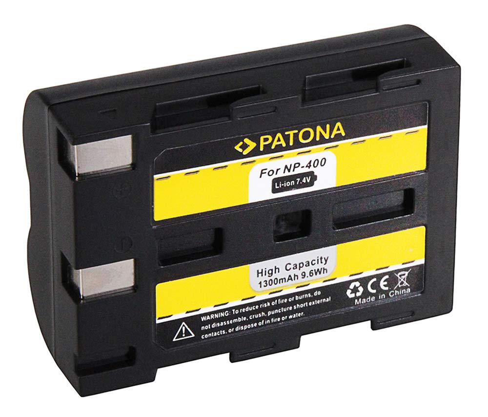 2x Akku NP-400 Für Konica Minolta & Pentax Kameras – Hochkapazitiv, Langlebig