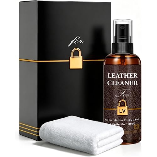 Leather Cleaner Set for Louis Vuitton, Powerful Stain Removal with Gentle Care, Cleaning Kit for LV Handbags, Wallets, Purses and Other Luxury Bags