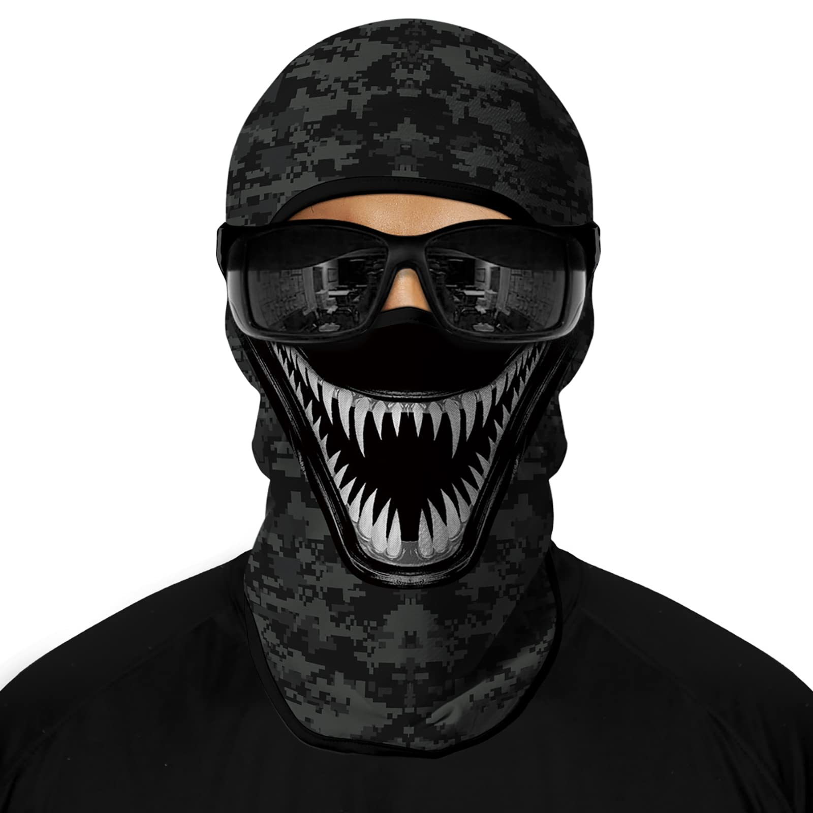 Venswell 3D Balaclava Ski Mask Cool Skull Animal Full Face Mask Cycling/Motorcycle/Halloween