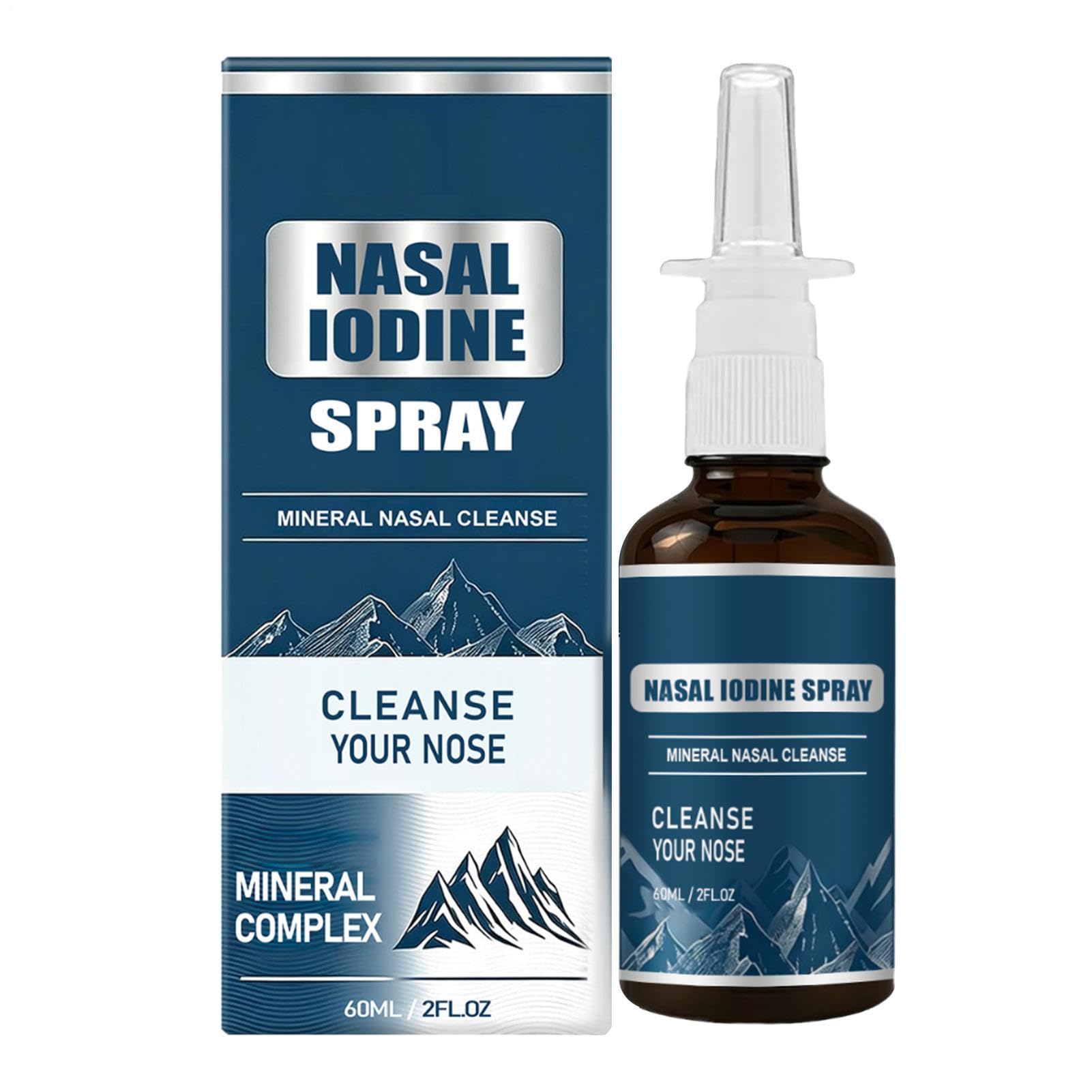 Nasal Liquid Spray Refreshing Moisturizer Solution 60 Ml