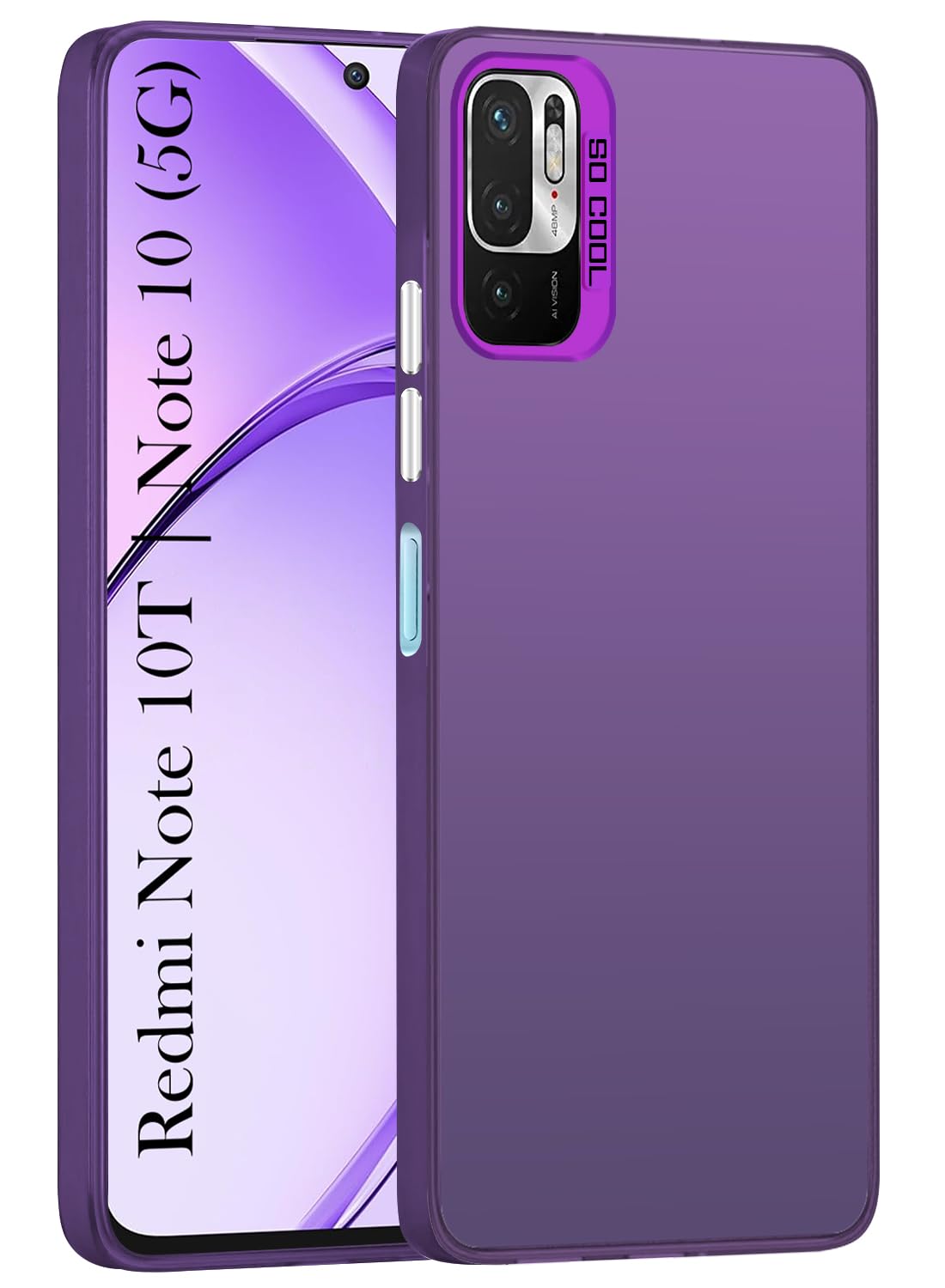 Jkobi Hard Back Cover Case for Xiaomi Mi Redmi Note 10T 5G | Note 10 5G (Velvet Touch | Professional Glossy Finish | Camera Protection Bump) (B0DHDB7H2K) Amazon Price History, Amazon Price Tracker