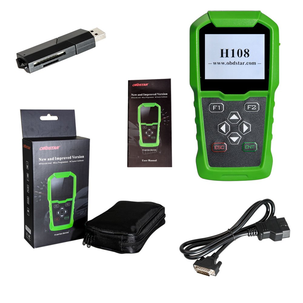 OBDSTAR H108 PSA キープログラマー ピンコードリーダー OBDSTAR H108 PSA Programmer Support All Lost/Pin Code Read/Cluster