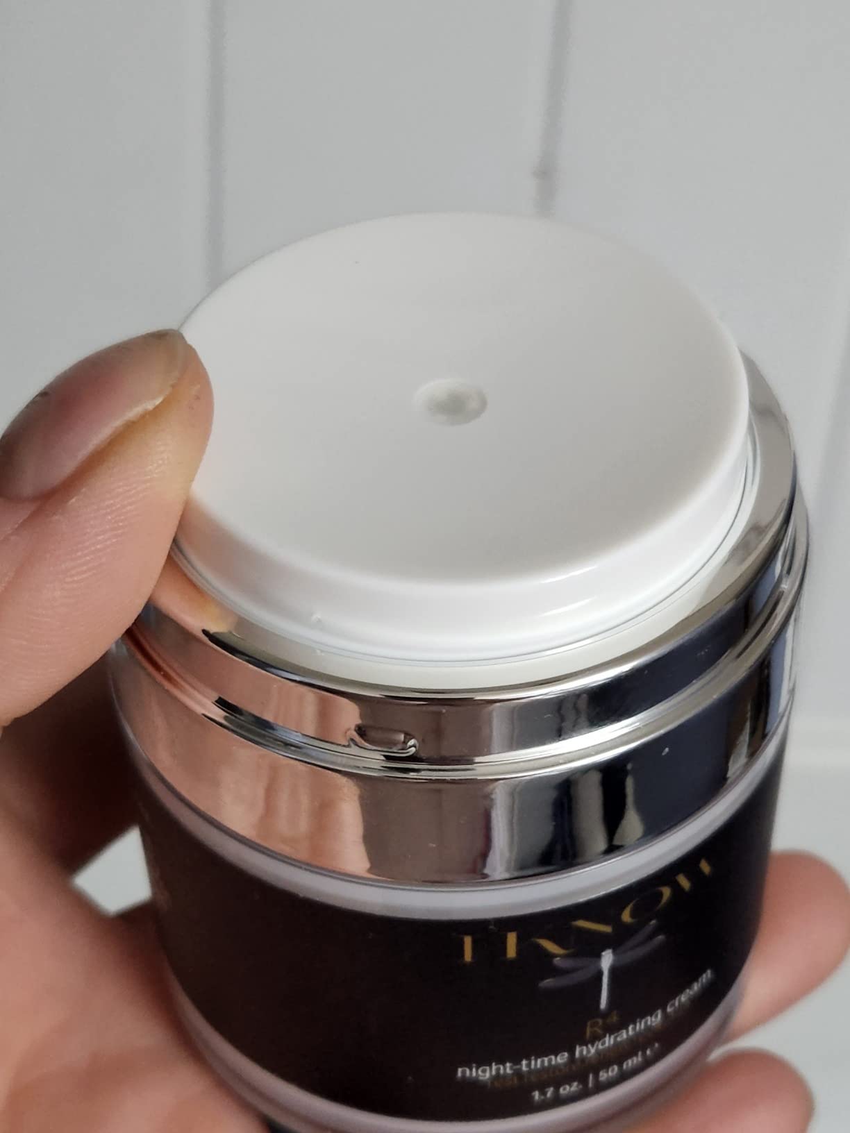 IKNOW R4 Night-Time Hydrating Cream, Hyaluronic Acid Restorative Night Cream, Revitalize with R4 Skincare, Moisturizer Face Cream, Hydrating Skincare for Renewing Night-Time Routine, (1.7oz)