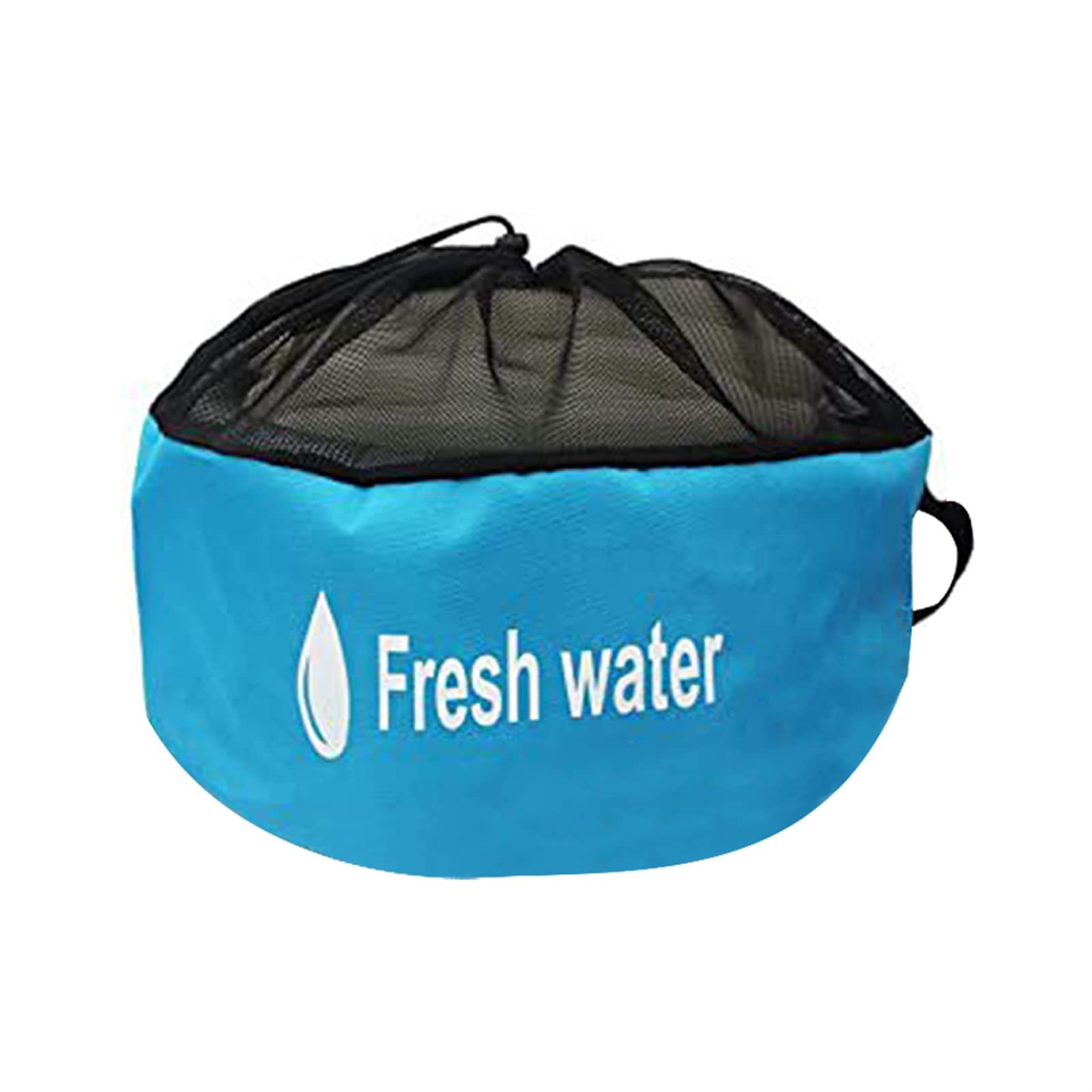 Mjfvn Blu Rvs Caravans Motorhome Water Hose Fuel Storage Bag Breathable Drawstring Pouch Traveling Cargo Folding Organizer(Blu)