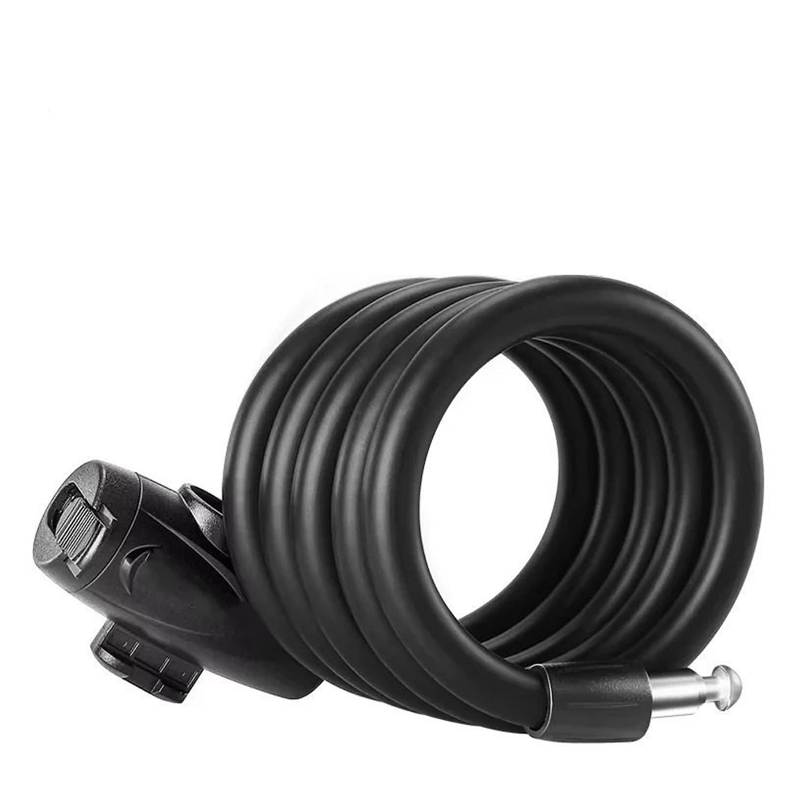 Puayqbvy About 150Cm Handlebar Lock Anti-Freeze Bicycle Steel Cable Lock 120/150Cm Portable Security Anti-Theft Scooter With Bracket Keys