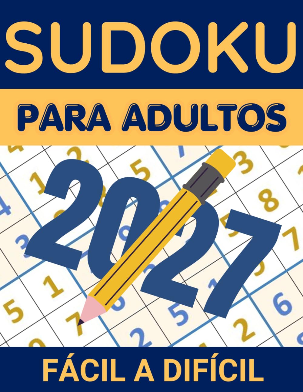 Sudokus Para Adultos: Libro de Sudoku con rompecabezas desafiantes, de fácil a difícil, para adolescentes, adultos y personas mayores, con soluciones incluidas