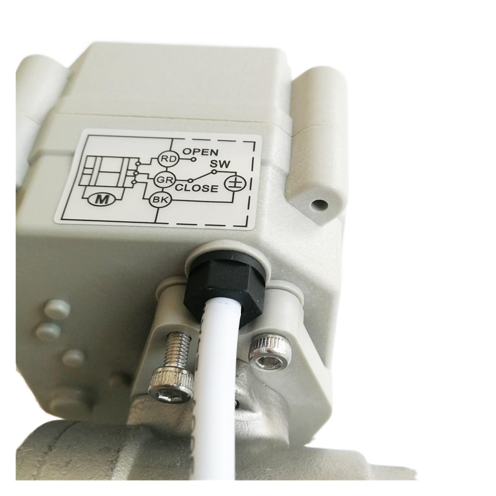 Válvula de Bola, Válvula De Bola Latón/acero Inoxidable, Proporcional 1'', Voltaje DN25 2 Vías For Control Modulación Agua(SS304,BSP_DC9V-24V_0-10)