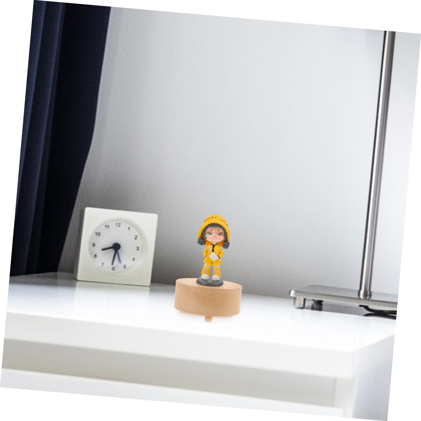 Alipis Carillon Fai da Te con Base in Legno da 4 Pezzi