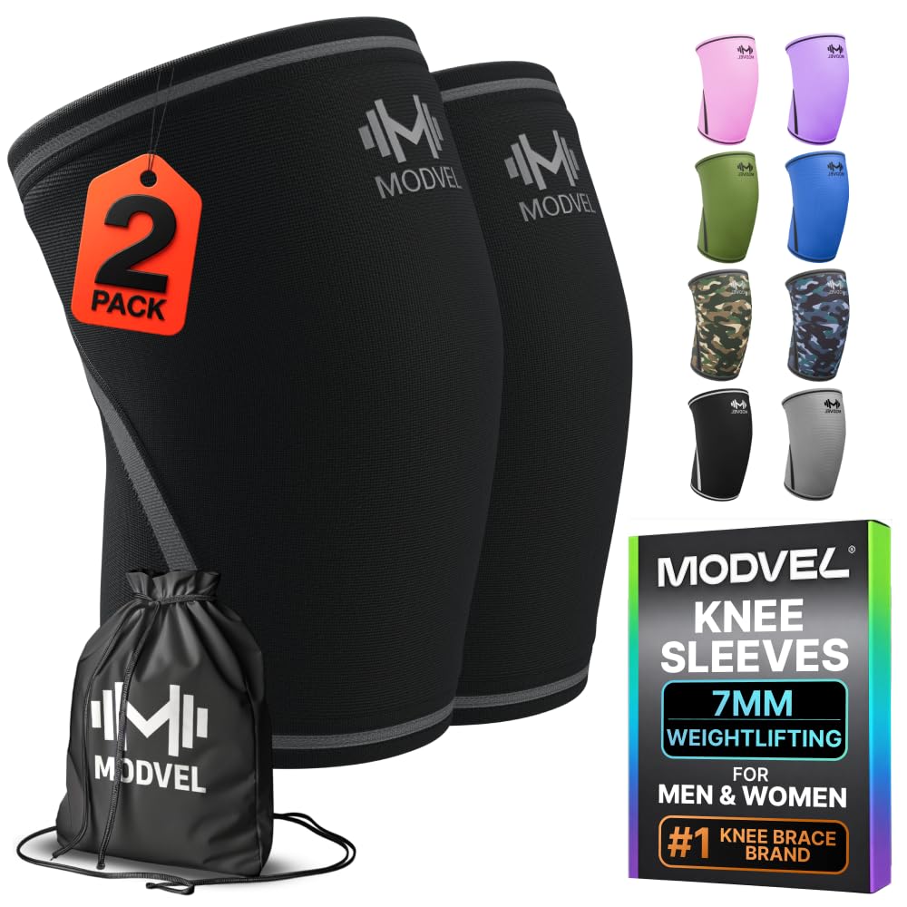 Modvel Neoprene Sleeves Weightlifting Powerlifting