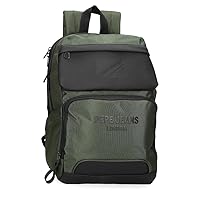 Pepe Jeans Bromley Zaino per laptop verde 25 x 36 x 10 cm Poliestere 9 L