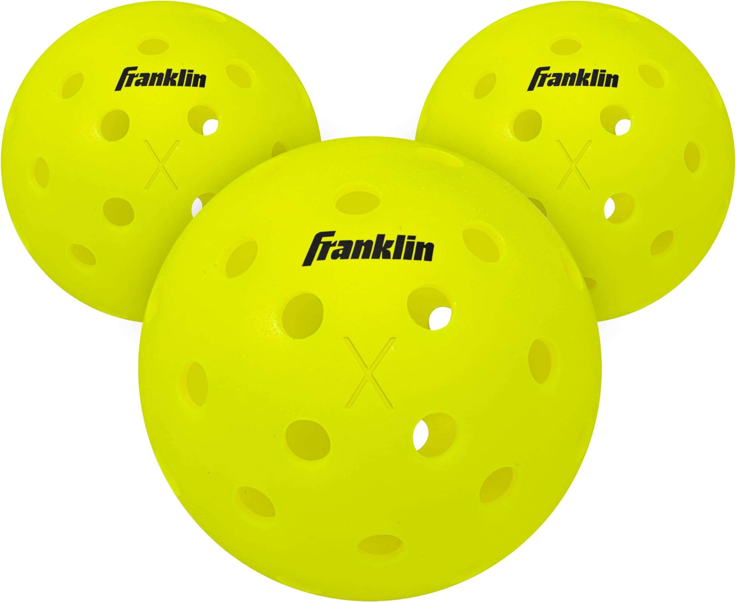 Franklin Sports Pickleball-X Performance 40 Outdoor Balls