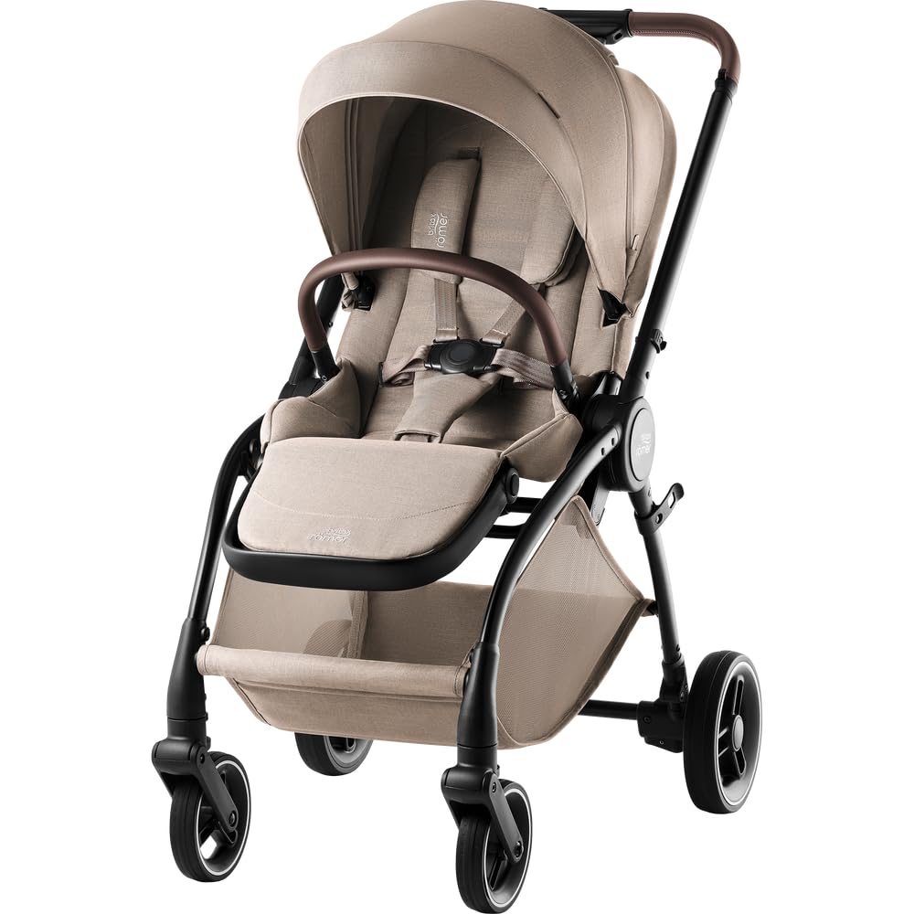 Britax Römer Rio Stroller- Easy One Handed Fold-Reversable Seat-for 0 to 4Y (Upto 22Kg)-1 Year Warranty (Teak)-image-27