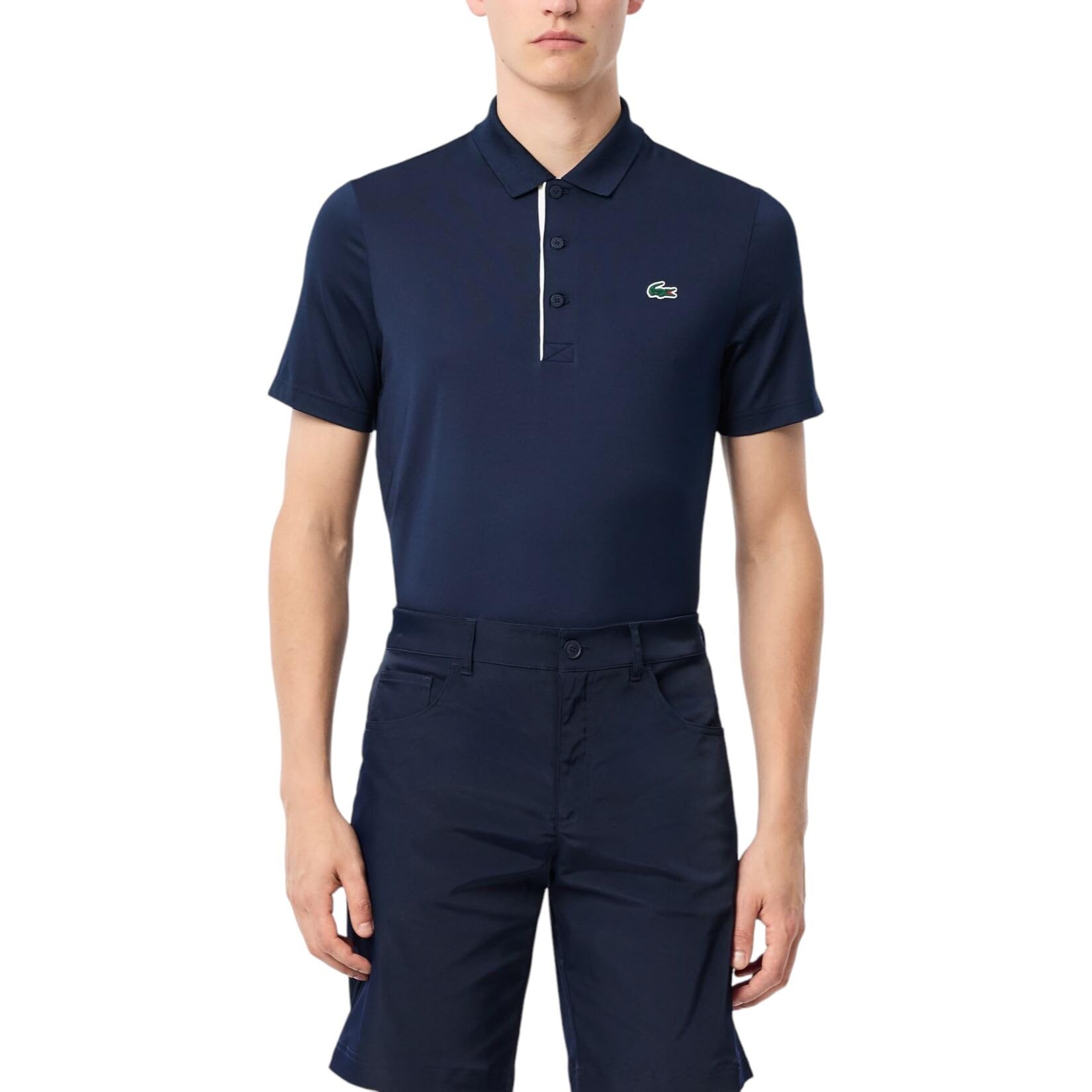 Lacoste Men's Sport Regular Fit Uv Protect Golf Polo Shirt
