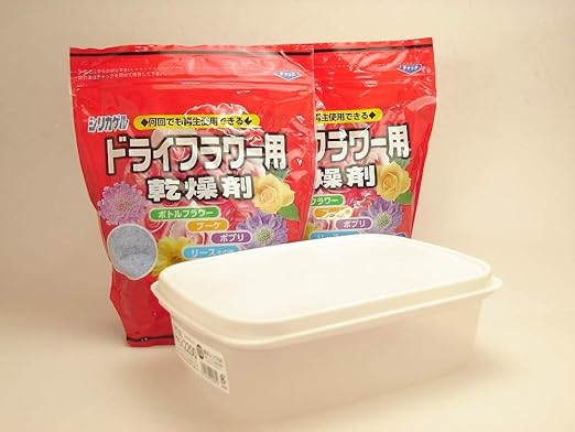 Amazon Co Jp 池内商店 ドライフラワーシリカゲル ２ｋｇ と容器セット 細粒タイプ ドラッグストア