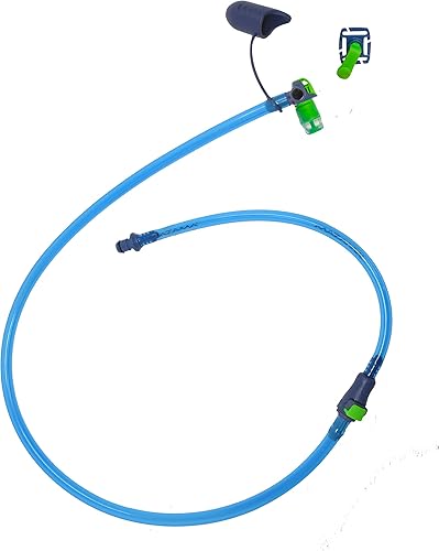 Miniatura 3 de GYZR - Juego de tubos para bebidas, actualización del sistema de hidratación con tubo de alto flujo y opción de flujo de transmisión. Incluye