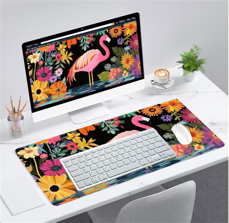Tapis souris XXL imperméable et lavable avec base antidérapante