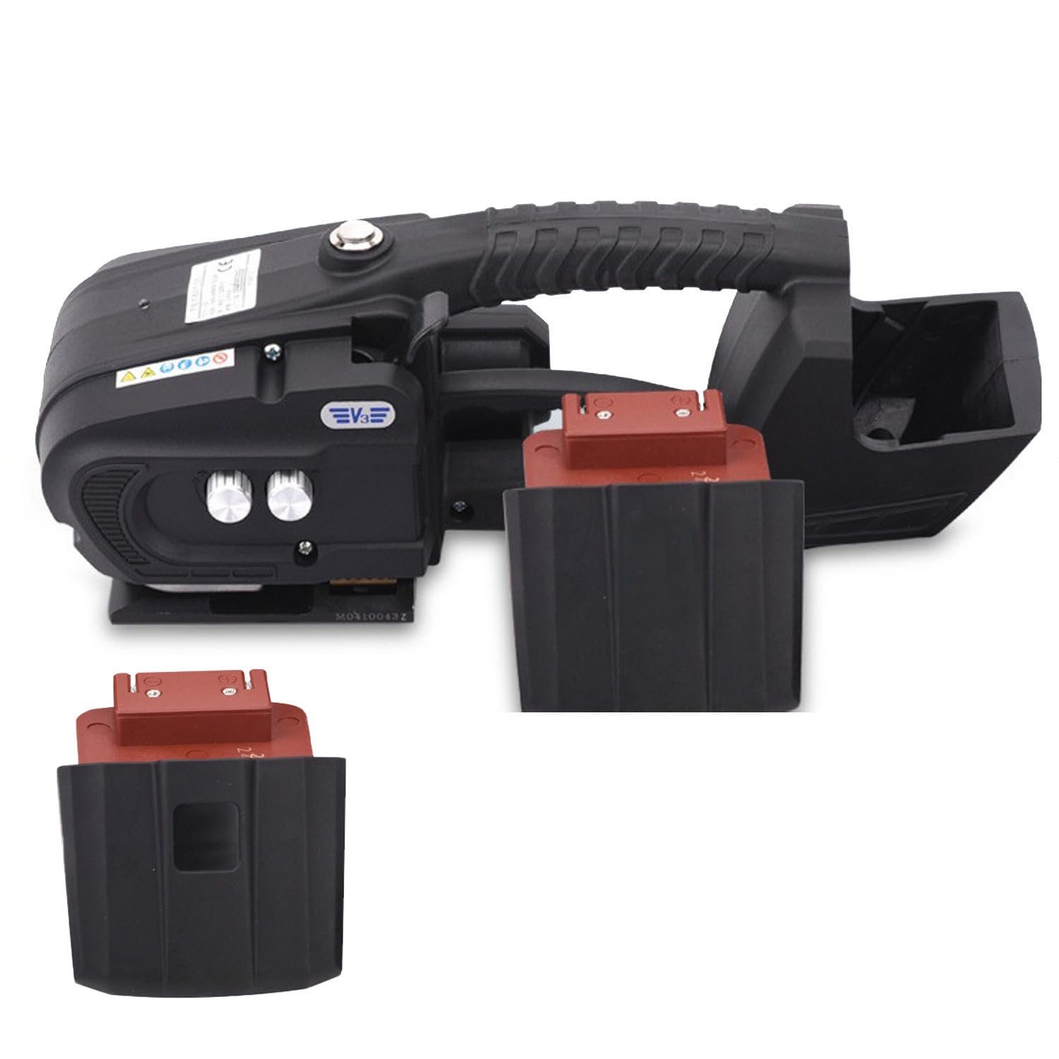 CelyToe Get Clean Even Weld Joint | Handheld Strapping Machine, Electric Pallet Strapper with Precise Fusion Control, Fits 13-16mm PP PET Straps for Carton Pallet Brick Commercial Packing