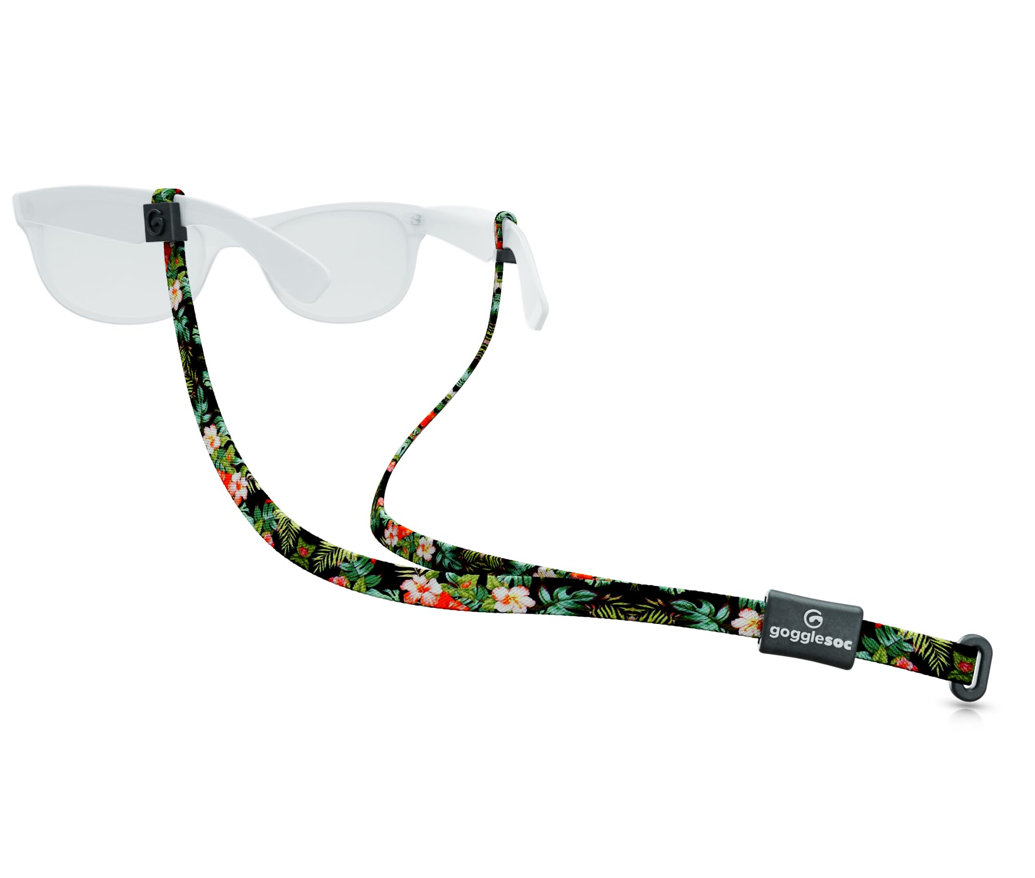 Gogglesoc Unisex Hawaiian Sunnystring: Adjustable Eyewear Retainer | Super Pack, Regular