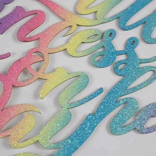 Miniatura 6 de Decoración para tartas con texto en inglés "A Little Princess is on her Way", decoración de pasteles de niña coronada, bueno para baby shower,