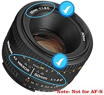 ￼Nikon AF NIKKOR 50mm f1.8 D 前後キャップ付き Amazon.co.jp: Nikon 単焦点レンズ Ai AF Nikkor 50mm F1.8D