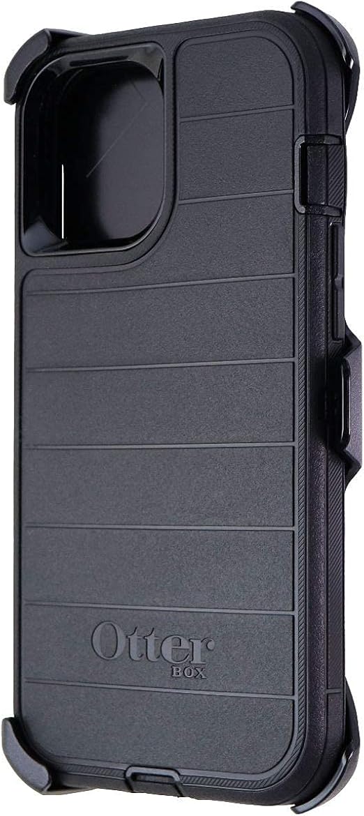 OtterBox DEFENDER SERIES Case & Holster for Apple iPhone 12 Pro Max - Black