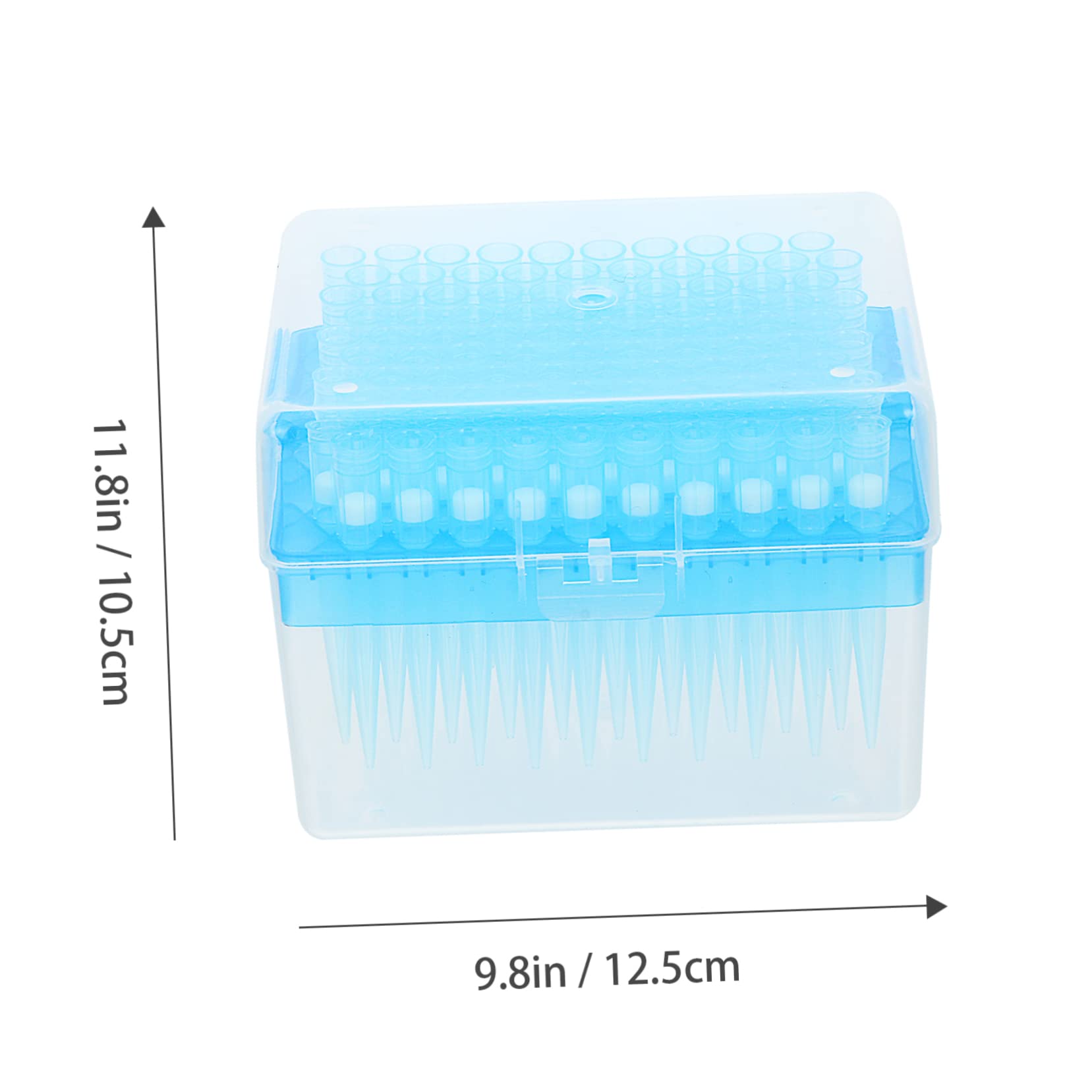 OKUMEYR 100pcs Filter Element Suction Pipette Tips Filter Pipette Tips School Experiment High Finish