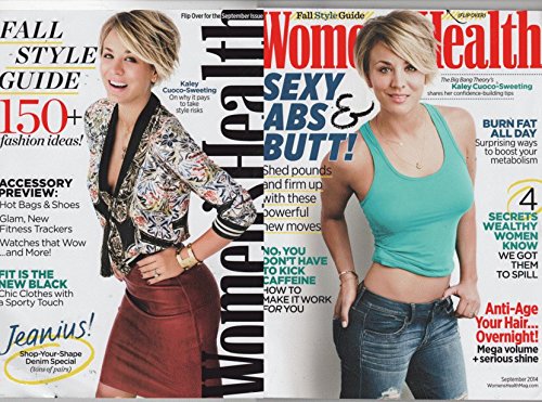 Women's Health Magazine (September, 2014) Kaley Cuoco Cover