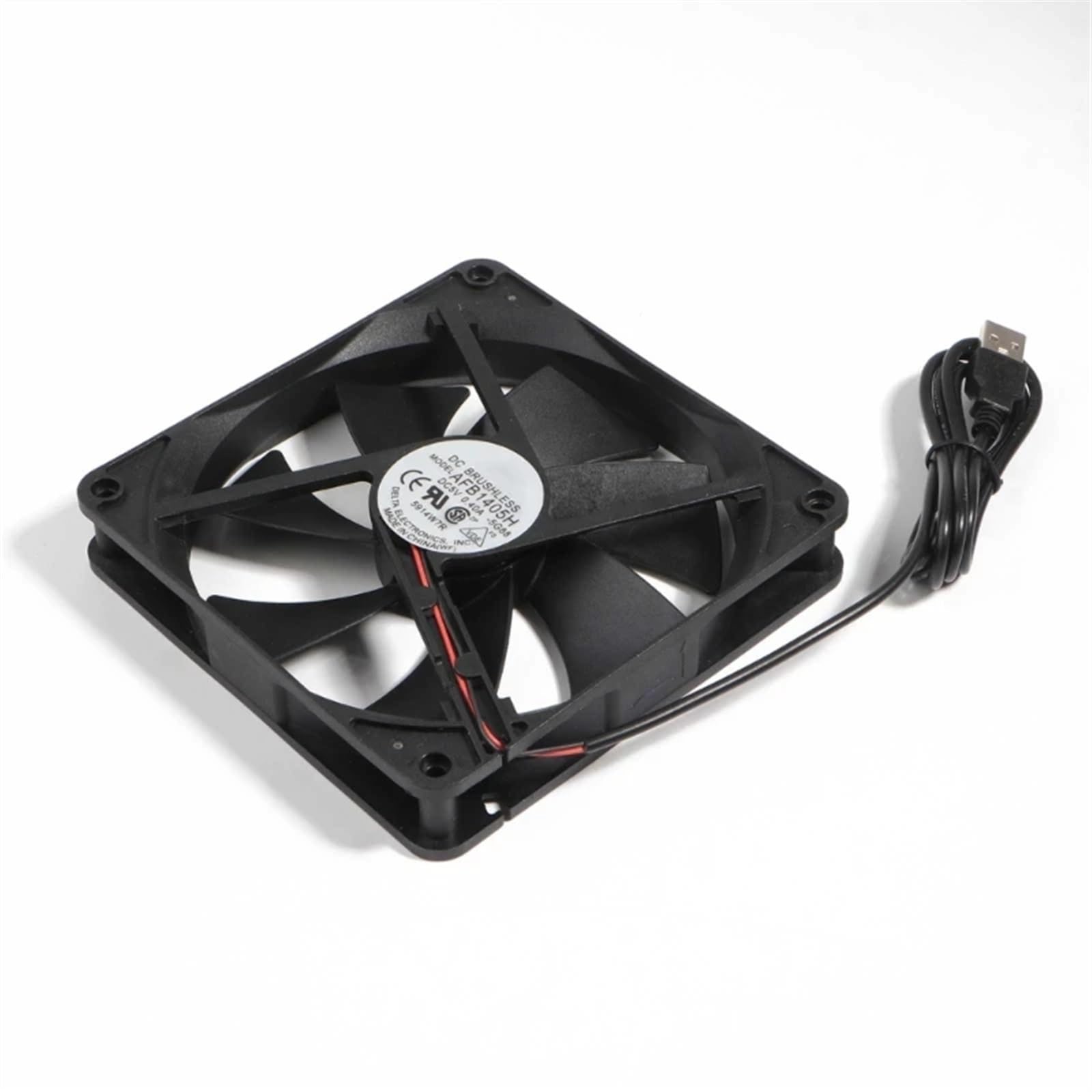 140 mm DC5V USB-Anschluss CPU-Kühler Kühler 14 cm 140 x 140 x 25 mm Computer-PC-Gehäuse Lüfter
