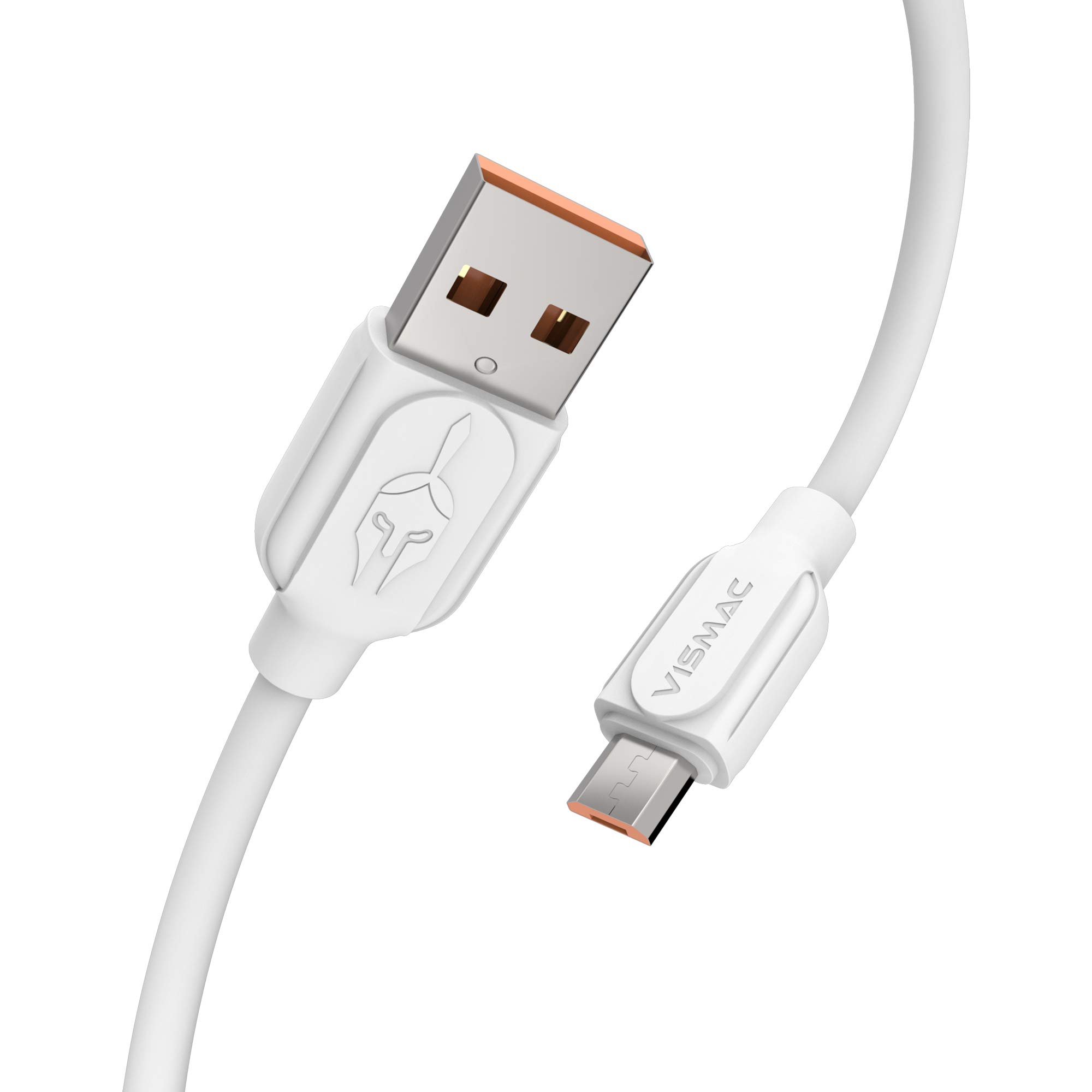 VISMAC Sumo Micro V8 USB Cable with High Speed 3.1Amp Charging, Quick Data Sync and 1 Meter PVC Extra Strong 4.5 mm Material (White) (B08VW8R5VD) Amazon Price History, Amazon Price Tracker