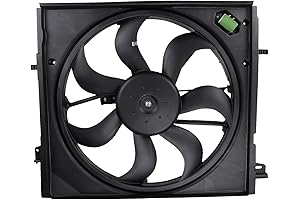 214816MA0A Radiator Cooling Fan Assembly Replacement for Nissan Rogue Sport