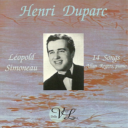 Sings Duparc [Audio CD] Simoneau and Duparc