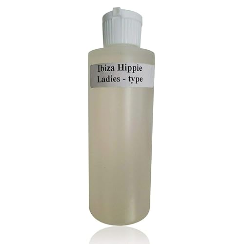 Inspired Ibiza Hippie Perfume Aceite Corporal Strong Pure Uncut Vegan Hippie - Aceite de fragancia Hippie Ibiza - Aceite de perfume hippie de Ibiza