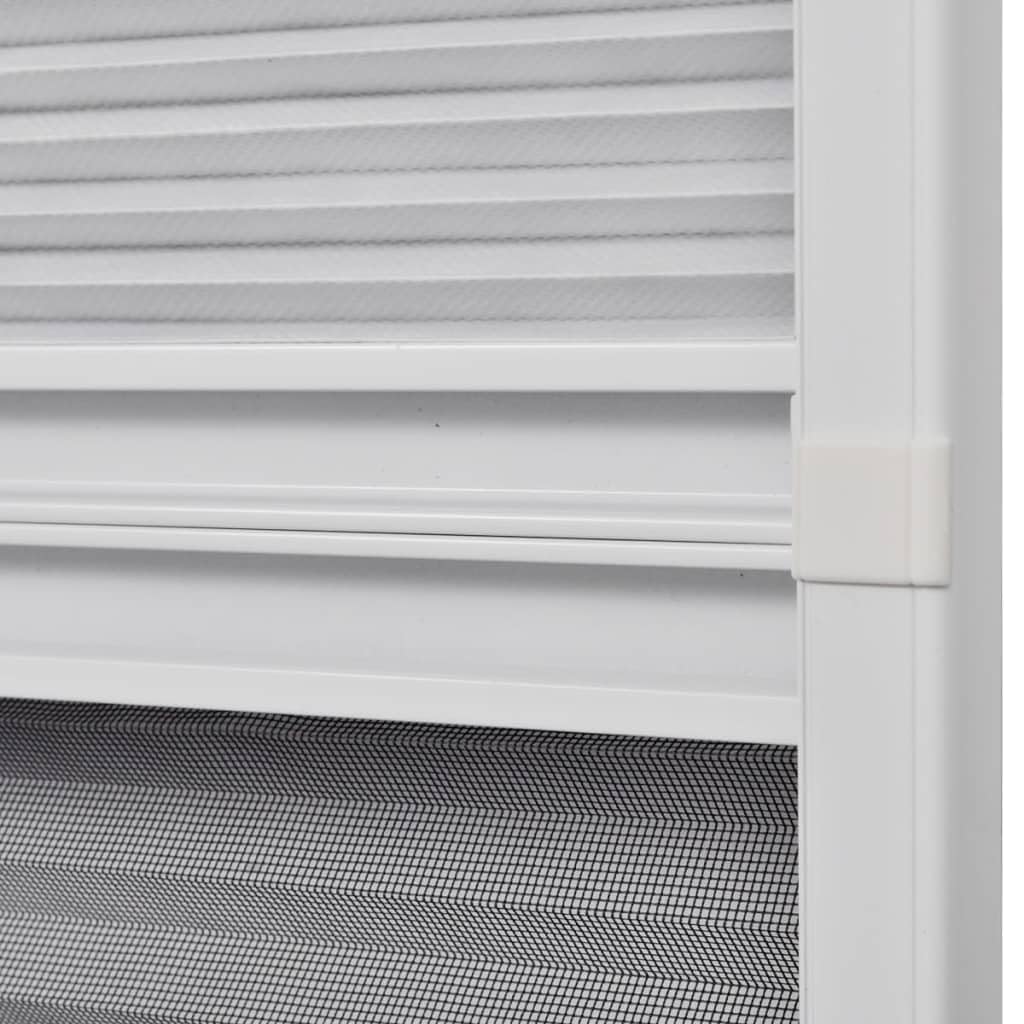 Générique Moustiquaire plissée pour fenêtre et Store Aluminium 80 x 100cm, Maison & Jardin, Décorations, Habillages de fenêtre, Moustiquaires pour fenêtre, Noir, (Poids 1.71KG)