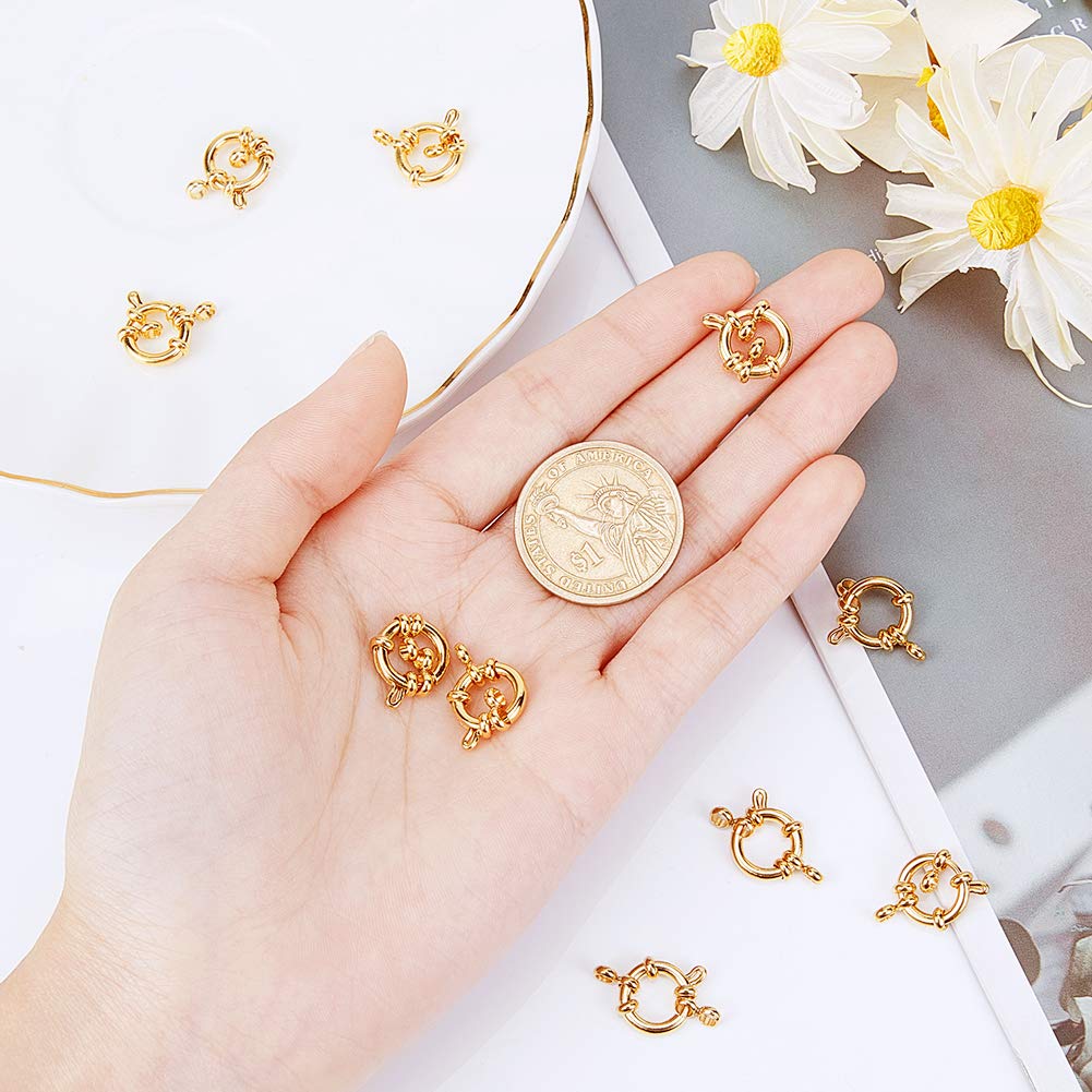 120 Springringe In 6 Größen – Aus Edelstahl Für Schmuckbasteln, Ketten, Armbänder, DIY