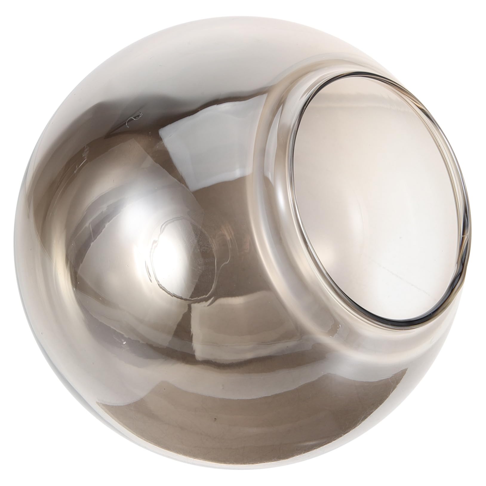BUGUUYO Glass Lampshades for Ceiling Lights Featuring a Decorative Globe Pendant Light Shade Made of Smooth Glass and Wall Sconces in Living Room or Bar Settings