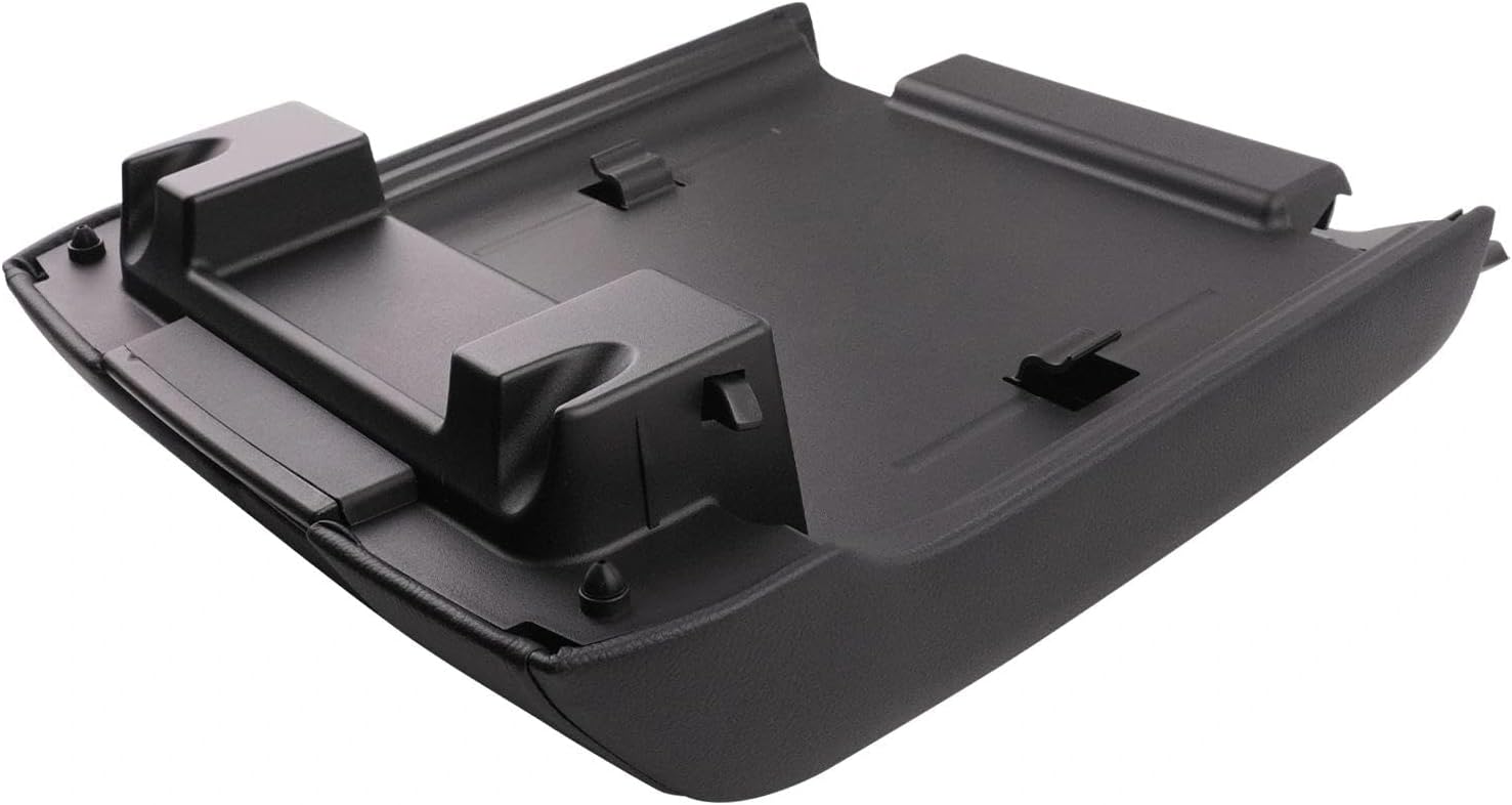 Center Console Armrest Lid with Hinge Spring Compatible with 2015-2020 Ford F150 Replaces GL3Z-1506024-AB FL3Z-1506024-AA FL3B-1504604-AA