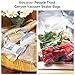 GERYON Vacuum Sealer Bags, 50 Pcs Quart Size 8