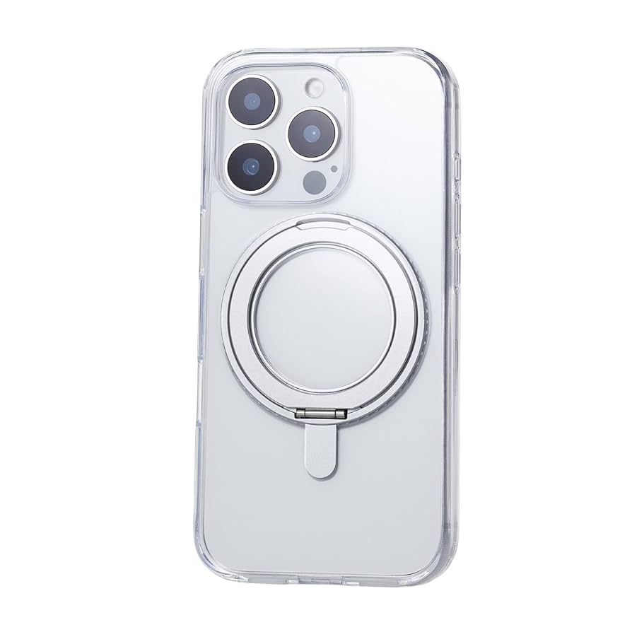 iPhone 16 Pro ケース スタンド機能 マグネットリング マグネット Amazon.co.jp: エレコム iPhone 16 Pro ケース スタンド機能