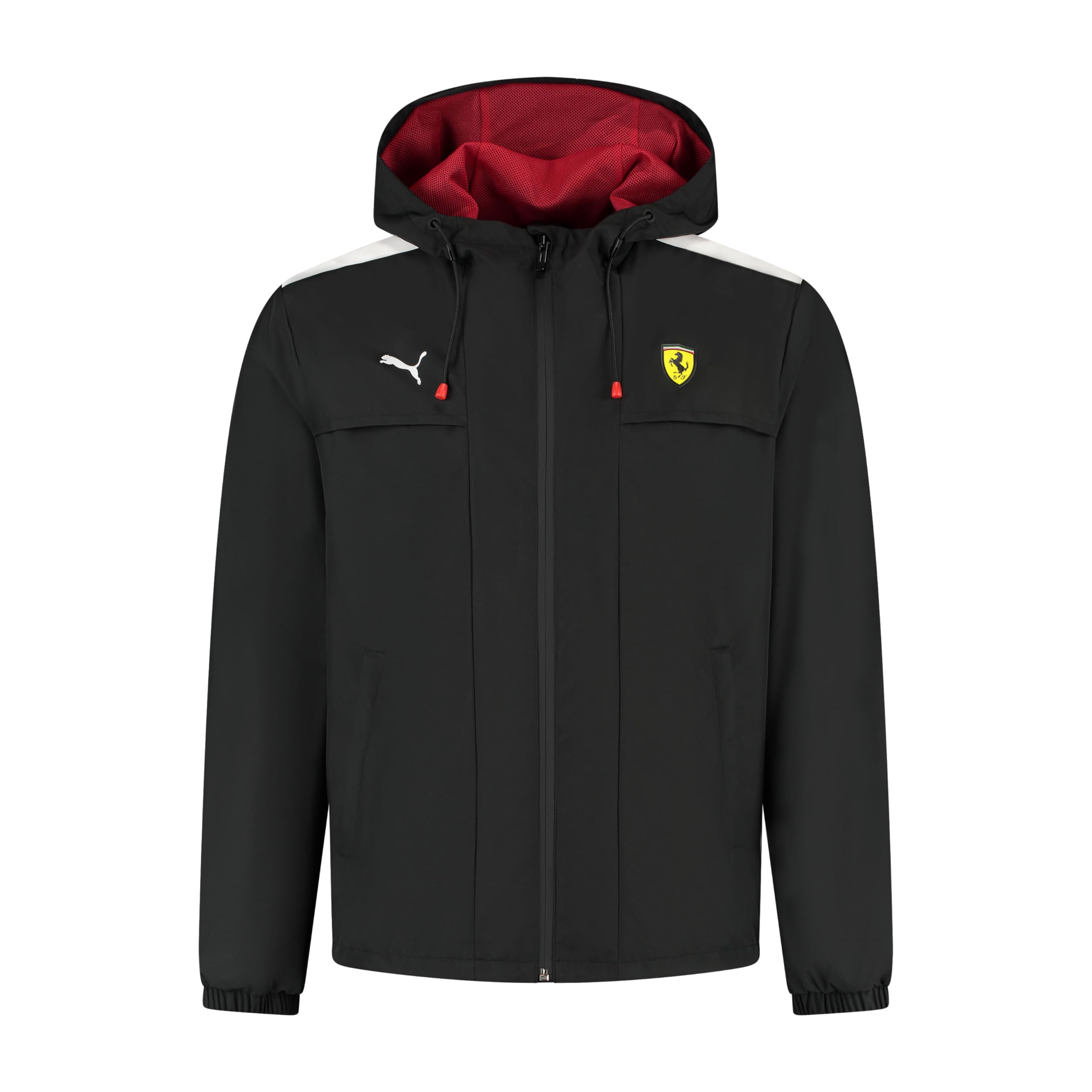 PUMA Scuderia Ferrari F1 Rain Jacket - Black - Size: L