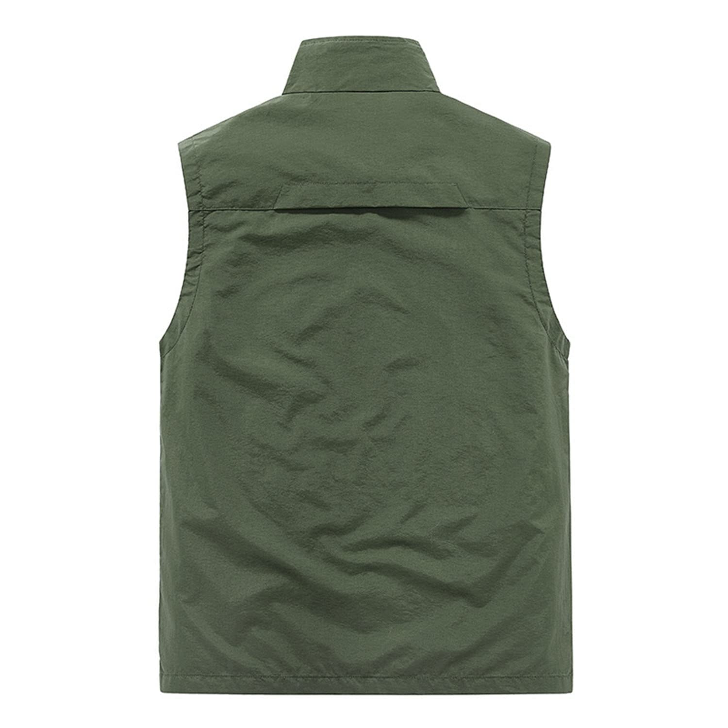 Chaleco Hombre Multibolsillos Casual Chaleco Outdoor Sin Mangas Escalada Y Pesca Chaleco Secado Rápido Chaqueta Transpirable