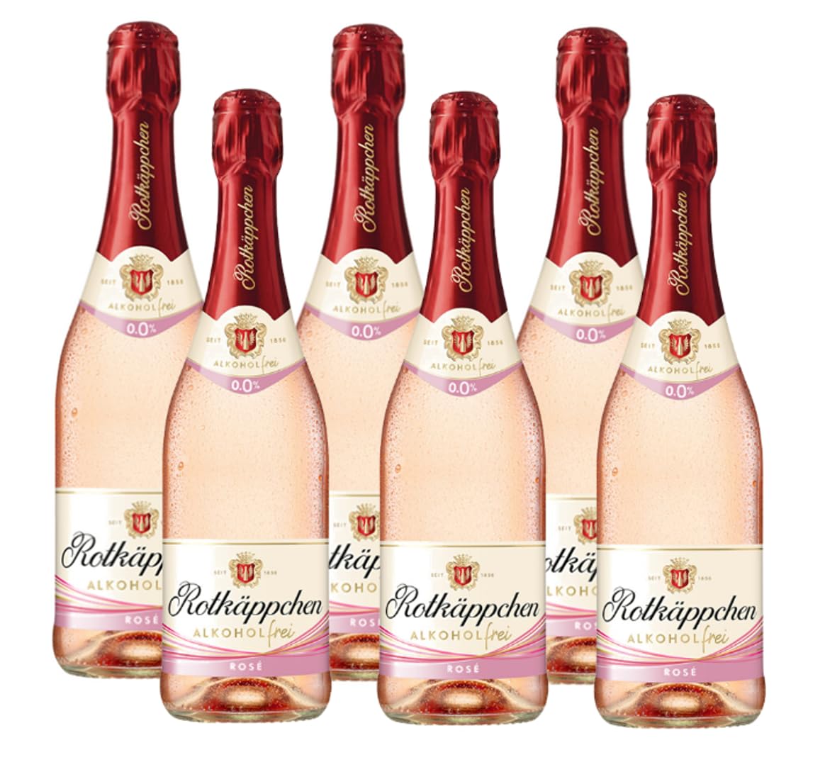 Rotkäppchen Sekt Rosé Alkoholfrei 0,0% vol. (6 x 0.75 l)