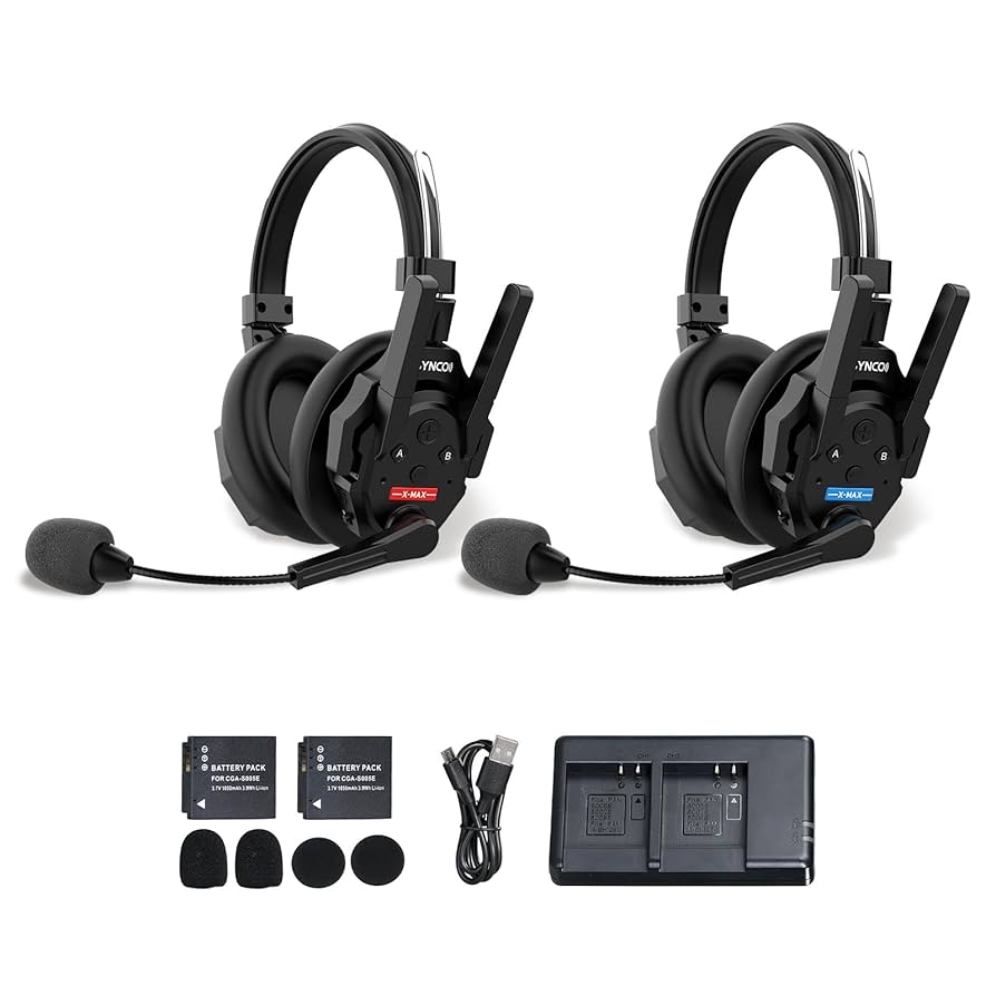 SYNCO ワイヤレスヘッドセット xtalkx2 Amazon.com: SYNCO XTALK X2 Wireless Intercom Headset System