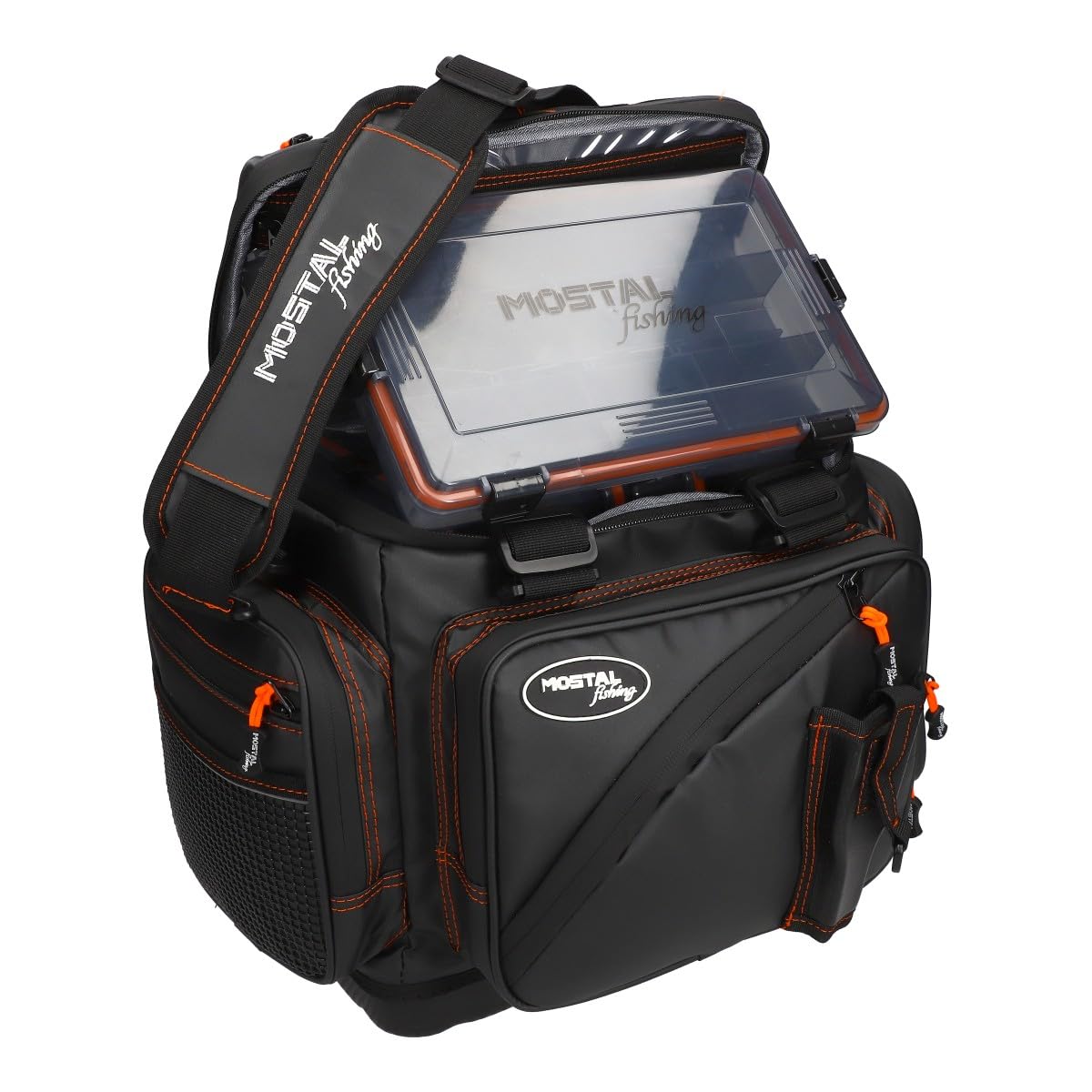 Anglertasche Taipan 720 wasserdichte Angeltasche mit 6 Boxen