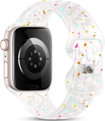 GEAK Nature Friendly Strap Compatible with Apple Watch Bands for Women Men 40mm 38mm 44mm 42mm 41mm 45mm 46mm 49mm, Breathable Sport Replacement for iWatch Bands Series 11 10 9 8 7 6 5 4 3 SE Ultra 2
