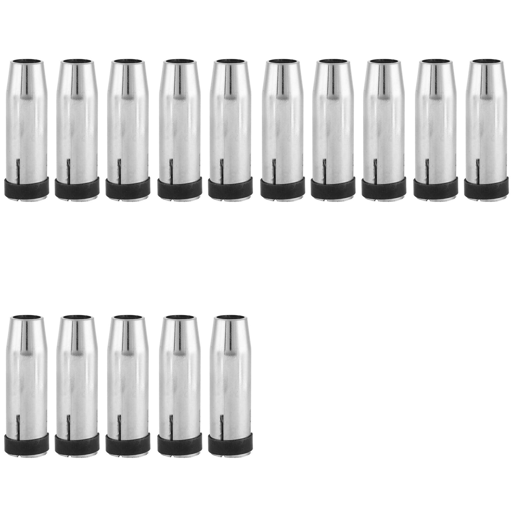 Jnchdghwa 15Pcs Gas Nozzle Replacement Parts for MB 24KD MIG Welding Torch