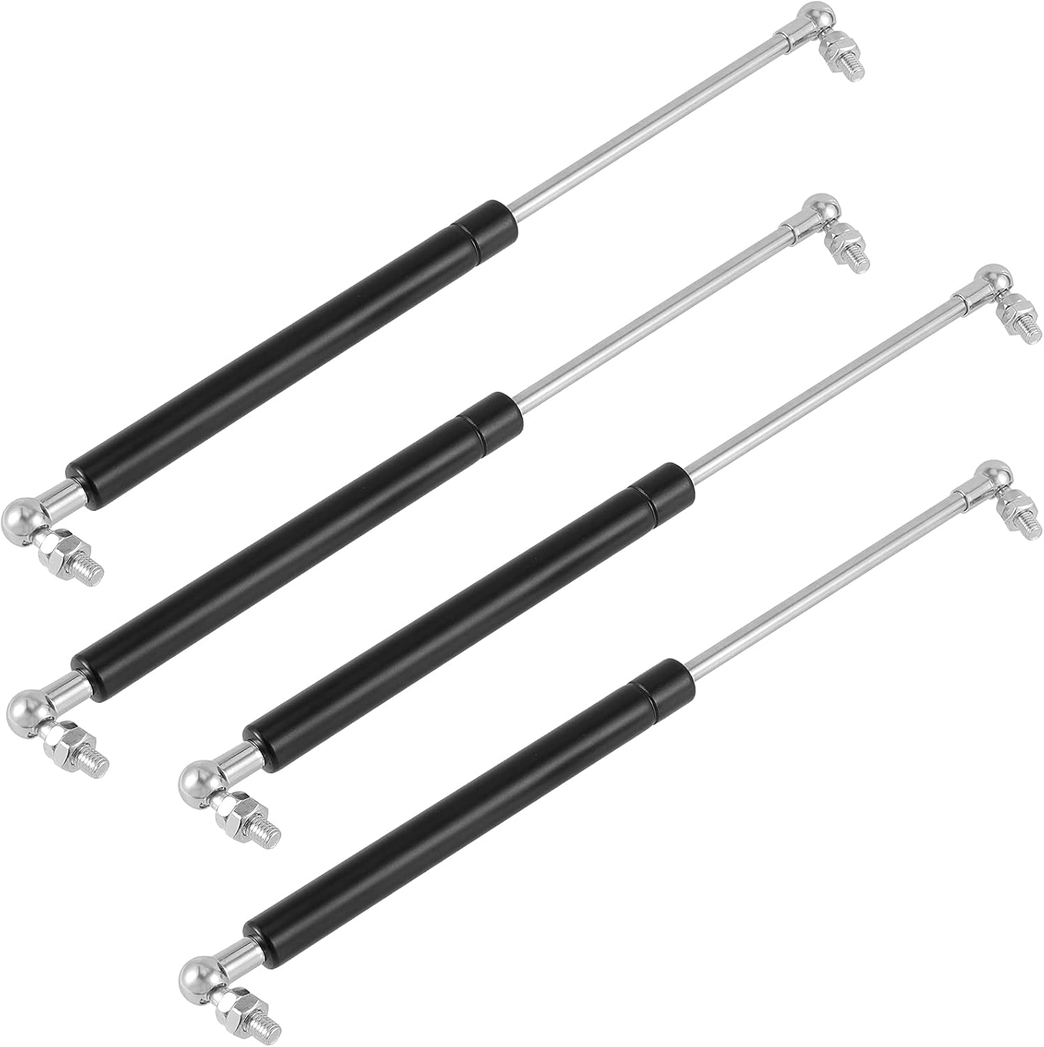 Gas Strut Lift Support, ZEONHAK 4 PCS 15 Inches 100N/22